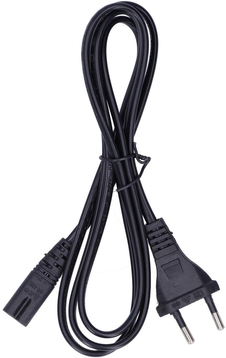 Dailygoods - EU Standaard Netsnoer voor Apparaten 250V 1.5M