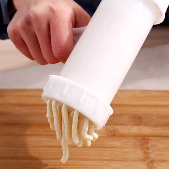 Dailygoods - Dailygoody - Noodle Maker - Handmatige Pastamaker - Multifunctionele Spaghetti Machine - Voor Thuisgebruik - Eenvoudig en Snel - Geschikt voor Verse P. — afbeelding 4