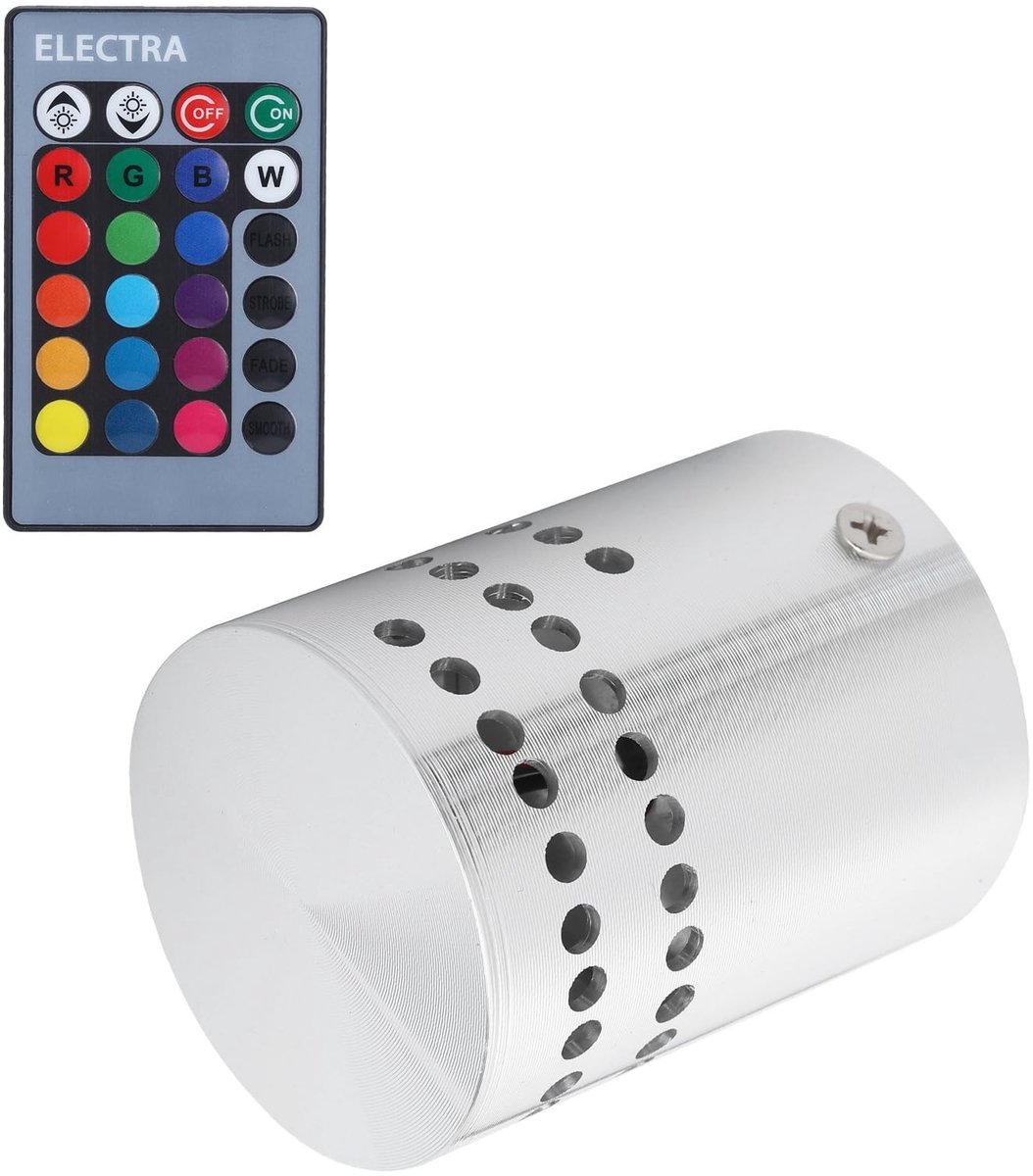Dailygoods - Dimbare RGB Led-Plafondlamp met Spiraalontwerp