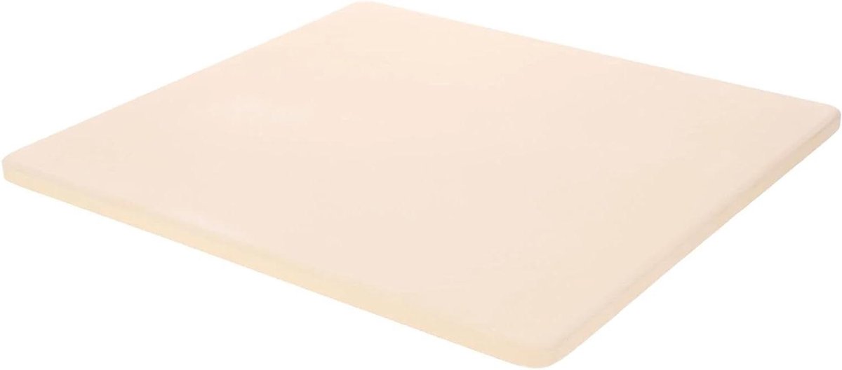 Pizzasteen Ovensteen - Bakplaat Brood - Pizza Bakken - Gelijkmatige Warmte - 28 x 26 cm - Bruin