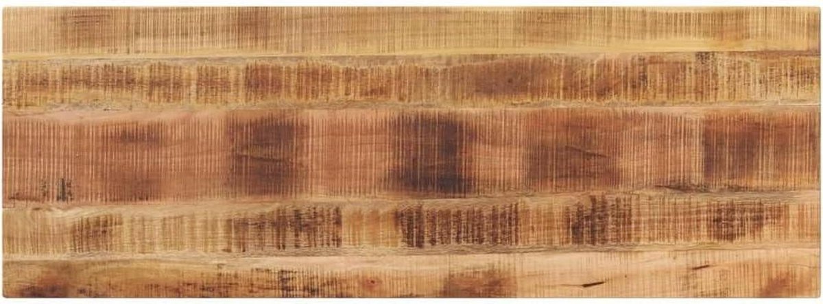 Tafelblad Massief Mangohout - Vervangend Blad - Tafel Opfrissen - Robuust Natuurlijk Hout - 160x50 cm - Naturel