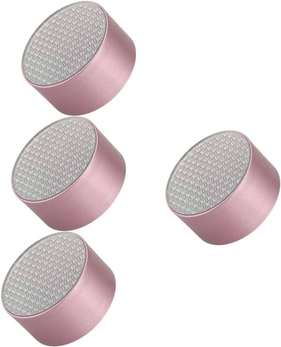 Voetscrubber - Voetvijl - Voetverzorging - 2 in 1 functie - 4 stuks - Rosé
