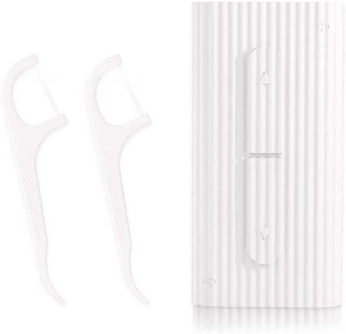 10 stuks draagbare tandzijde, automatische floss-organizer, plastic draad, draagbare kleine flosdraad voor kamperen, reizen