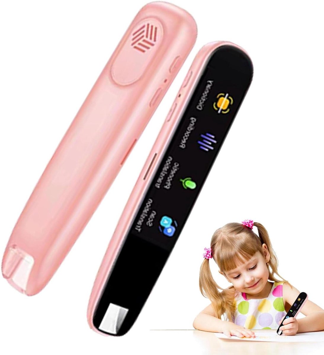 Vertaler Pen Scanner - Leespen Scanner - Taal Leren - Offline Scan Vertaling - 1385 cm - Zwart