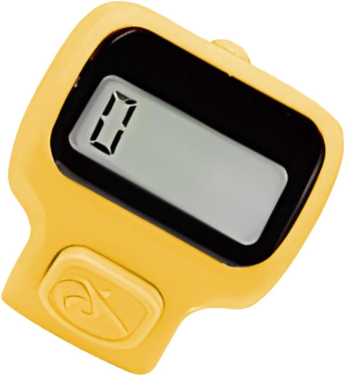 Vingerteller Clicker - Cijfer teller - Productiviteit Verbeteren - Geïntegreerd ledlicht - 3.5 x 2.5 cm - Zwart