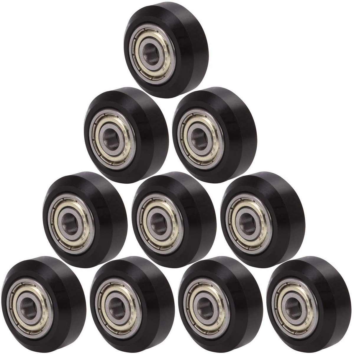 RUNCCI-YUN 10x 3D Printer V-Slot Pulley met POM Lager - Perfect voor 3D Printprojecten