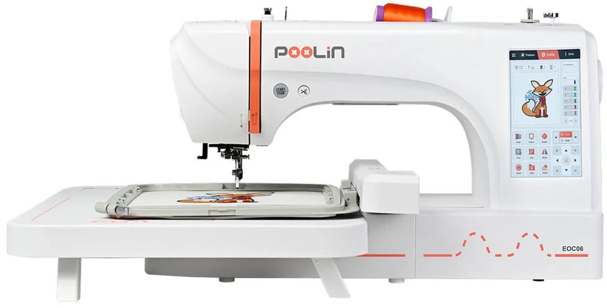 PooLin - EOC06 Embroidery Machine