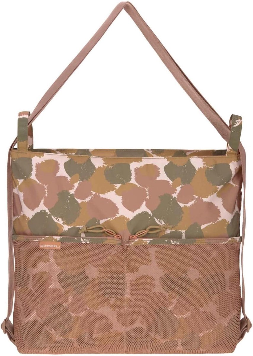 LÄSSIG Baby kinderbuggytas kinderwagentas rugzak/casual conversie buggy tas getinte spots