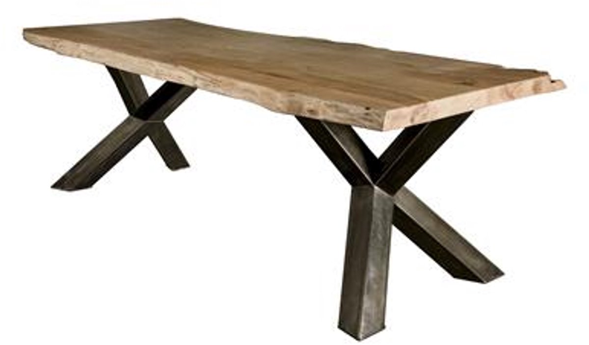 Tower Living Eettafel Yunta - Rechthoek Bruin Hout - 220x100x78cm