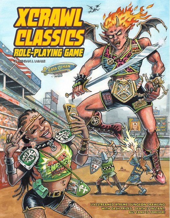 Xcrawl Classics RPG - Softcover Edition - cover