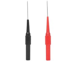 Allecto - Isolatie naald - Micro Pin testsonde - Niet-destructief - 2 stuks - Voor IC-pinnen en LED-lampen - Veilig en eenvoudig te gebruiken