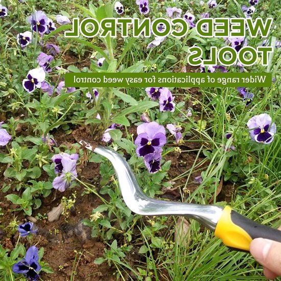 Weed Plugs - Manual Weed Hunter - Root Hunter - Weed Puller - Weder voor Diepe Wortels - Tuin Gereedschap van Merkloos	 — afbeelding 4