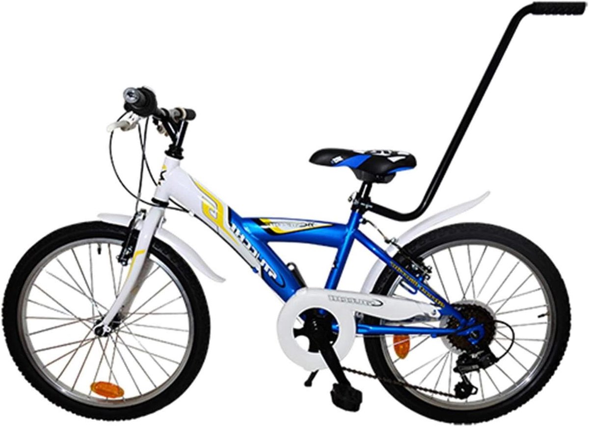 Zadelpen Kinderfiets - Ondersteuningsstang Fiets - Kinderen Vervoeren - Verstelbare Diameter - 25.4/28.6 mm - Zilver
