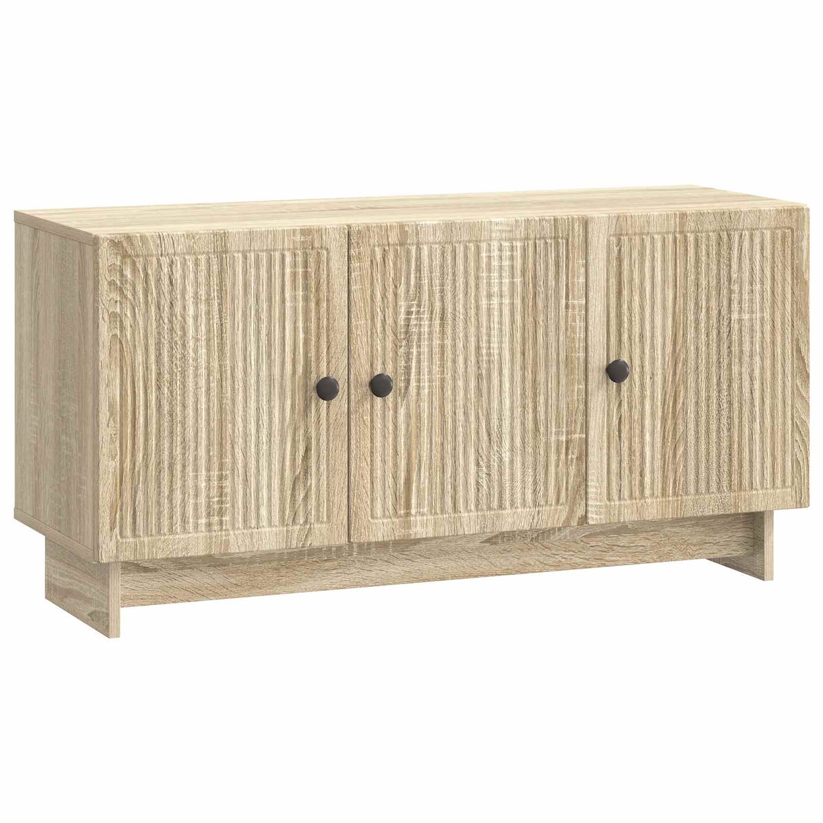 vidaXL - TV - Kast - Sonoma - Eiken - 99 - x - 34,5 - x - 50 - cm - Bewerkt - hout