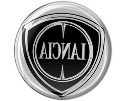 3D-sticker Logo - Embleem Zwart - Auto Decoratie - Lenscoating Polyurethaan - 58 mm Diameter - Zwart