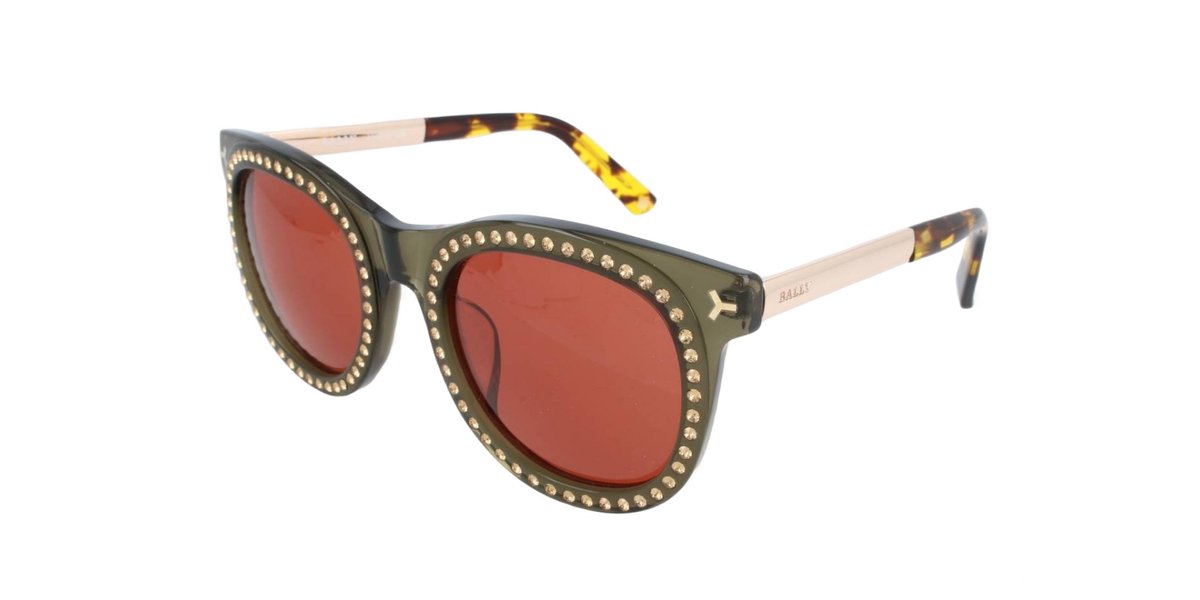 Bally BY2069 Khaki 51/23/140 WOMAN Zonnebrillen