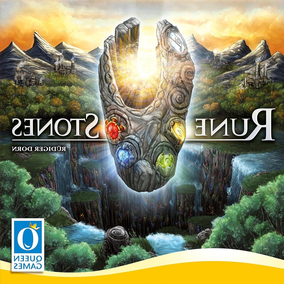 Rune Stones Bordspel - Druïden Spel - Fantasy Artefacten Maken - Permanente Vaardigheden - 2-4 Spelers - Fantasy