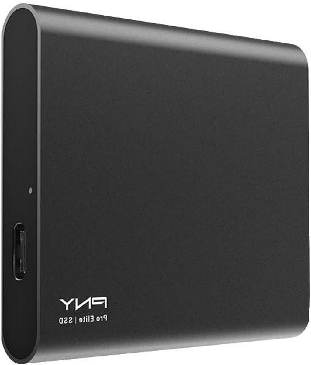 Draagbare SSD - Externe Opslag - Snelle Data Transfer - Aluminium Ontwerp - 1TB - Zwart