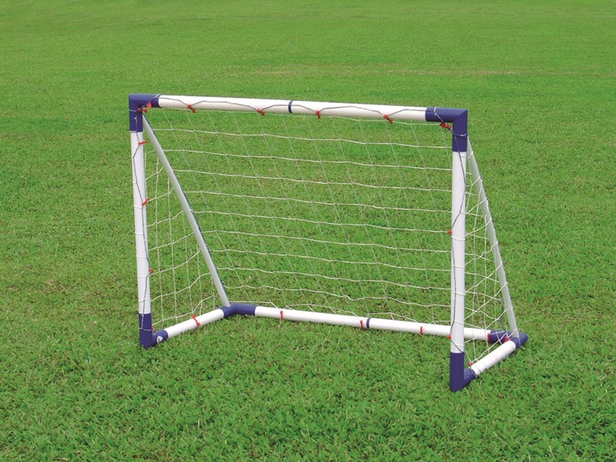 Megaform voetbaldoel PVC stevig voetbaldoel voor buiten en binnen.