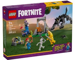 LEGO® Fortnite® Peely en Sparkplugs Kamp - 77075
