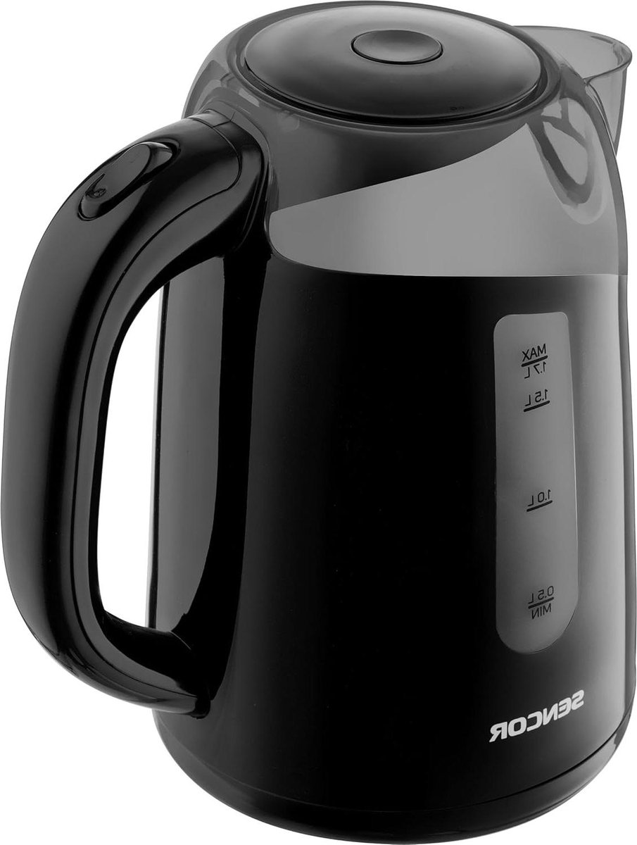 Waterkoker - Ketel - Snel Water Koken - Drievoudig Beveiligingssysteem - 17 Liter - Zwart