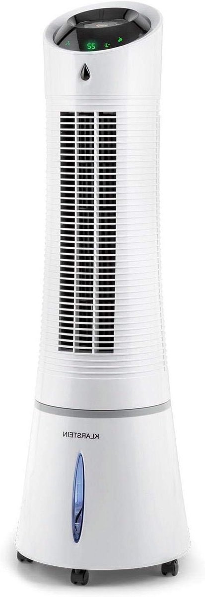 Luchtkoeler Toren - Ventilator Bevochtiger - Ruimte Verfrissen - 4-in-1 Functie - 210 M3/H - Wit