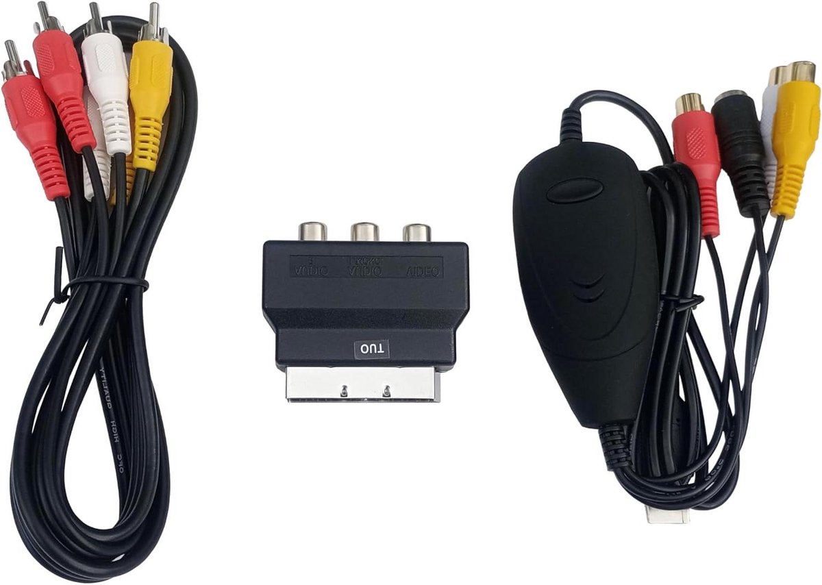 Video Capture Kit - Video Converter - Oude Video's Digitaliseren - Stereo Audio Opname