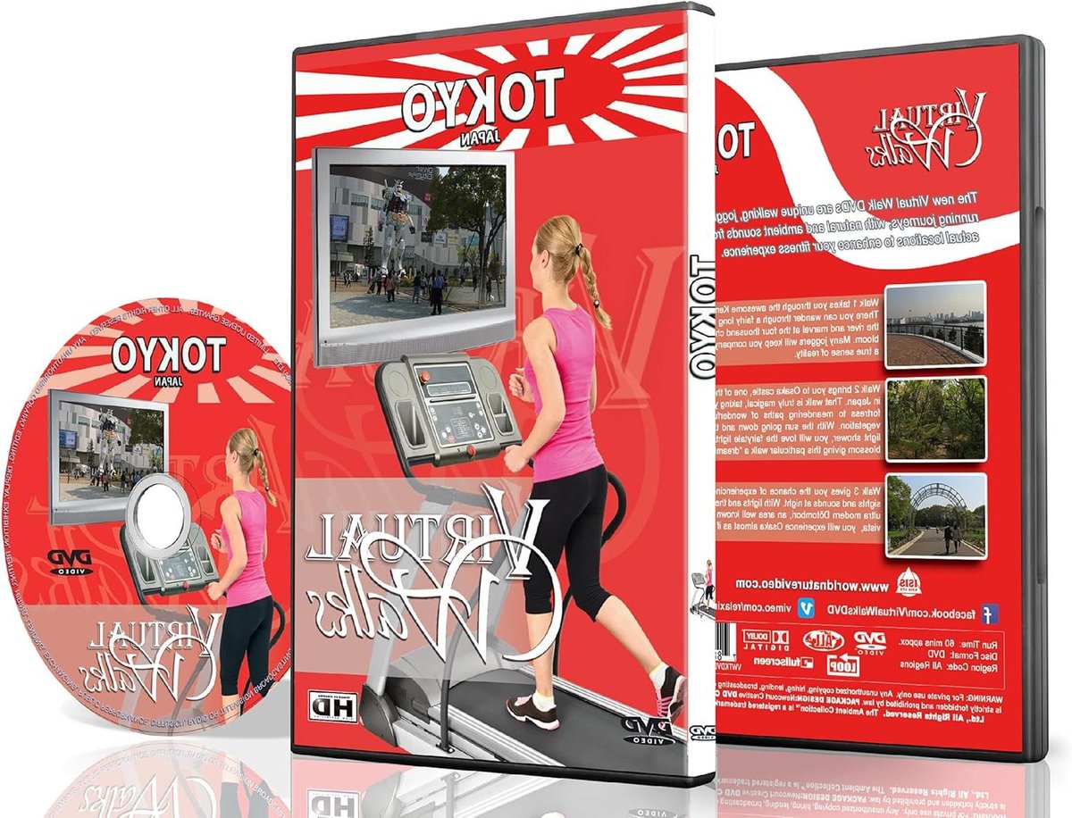 Virtuele Wandeling - Indoor Wandelen - Fitness Thuis - Realistische Beelden - 60 minuten - N.v.t.