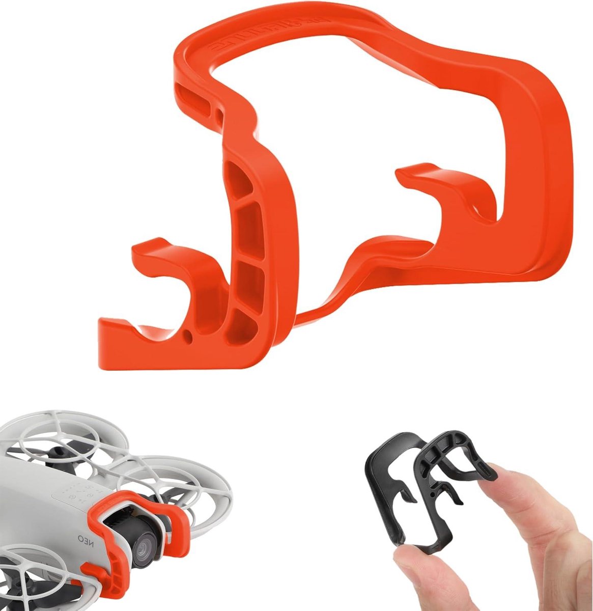 Drone Bumpers - Lens Protector - Drone Beschermen - Lichtgewicht Ontwerp - 45 x 33 x 40mm - Rood