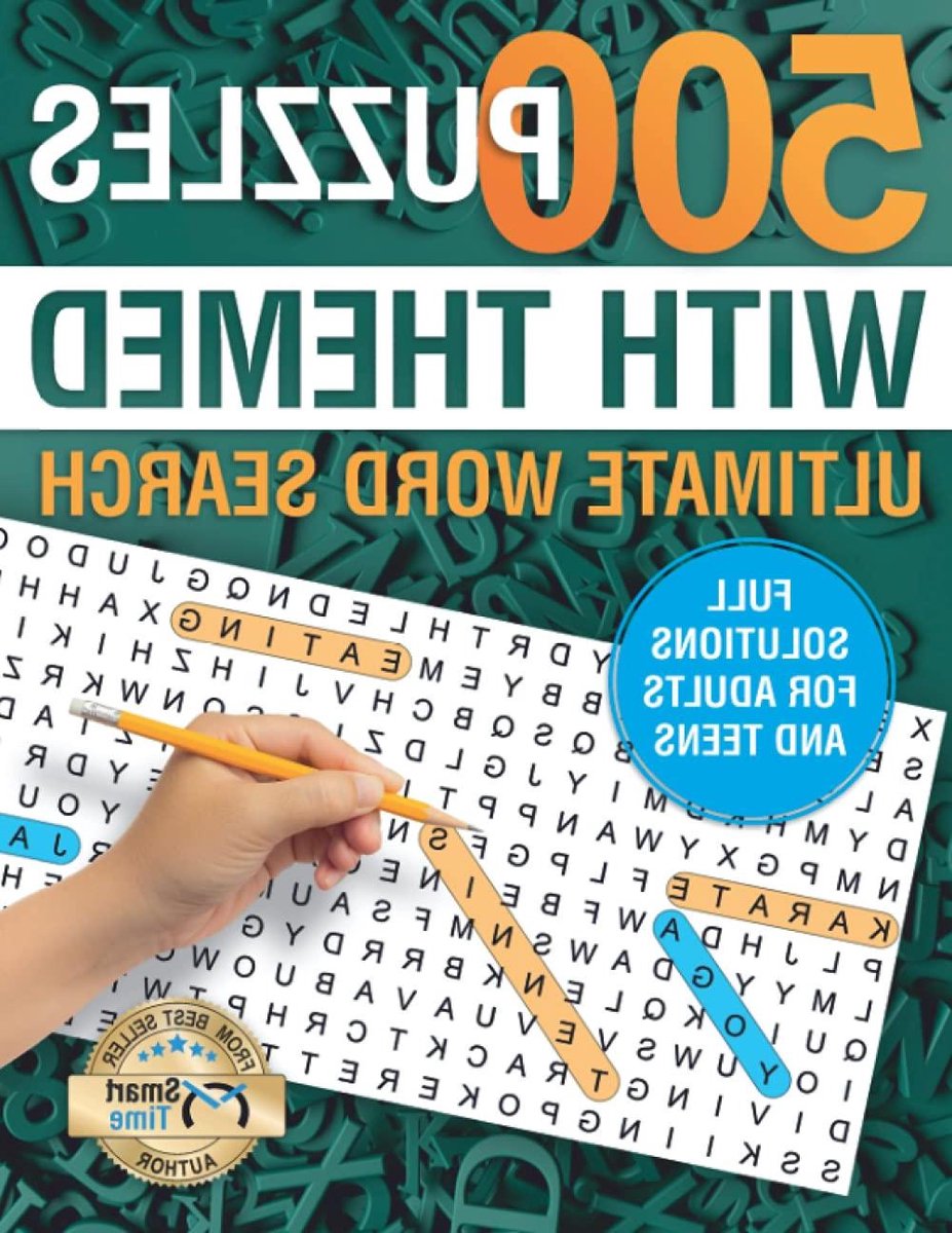 Woord Zoekboek - Puzzelboek Woorden - Hersenen Trainen - 500 Thematische Puzzels - 303 Pagina's - Niet gespecificeerd