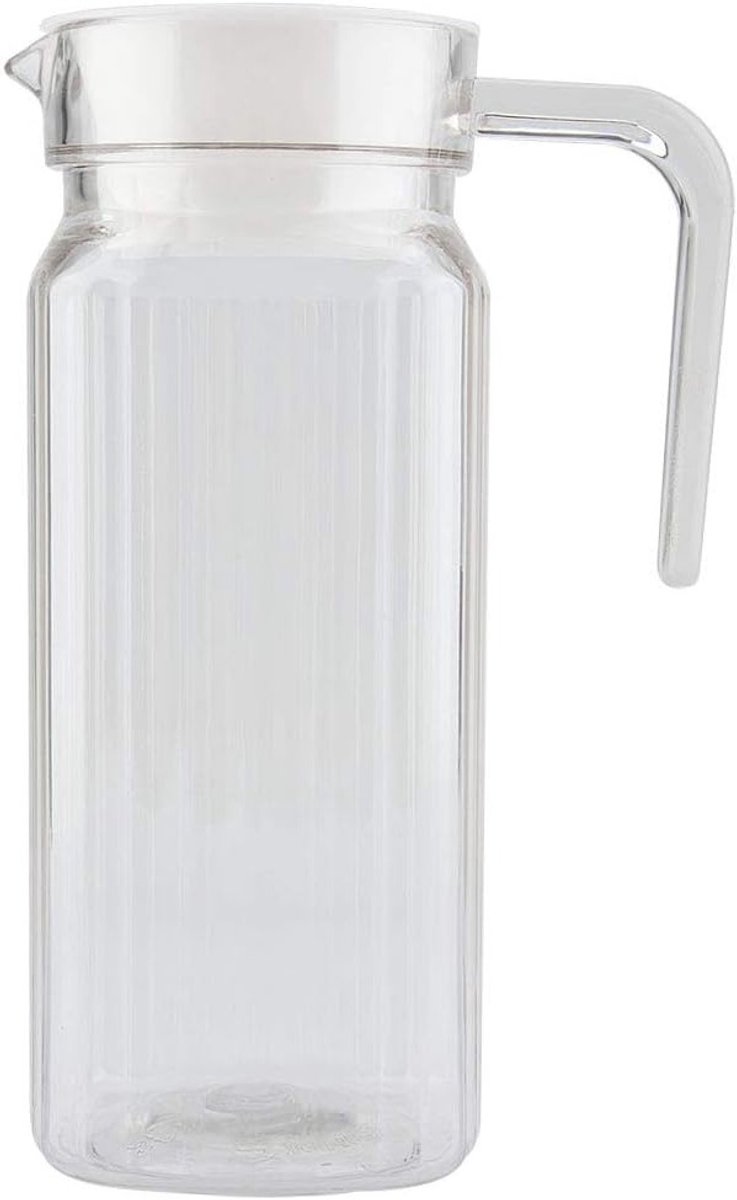 Transparante Acrylaatkan met Deksel - 800ML Waterkan, Drinkkan en Keukenaccessoire
