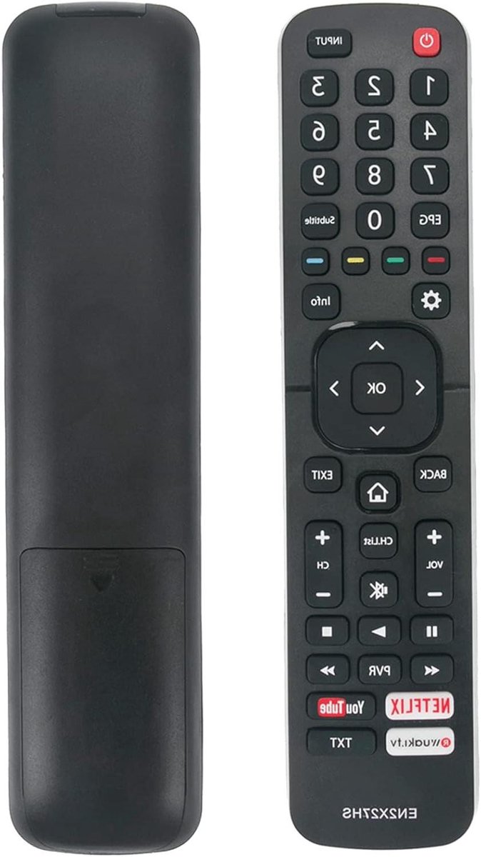Afstandsbediening - Universele afstandsbediening - TV bedienen - Directe functionaliteit - 10 Meter bereik - Zwart