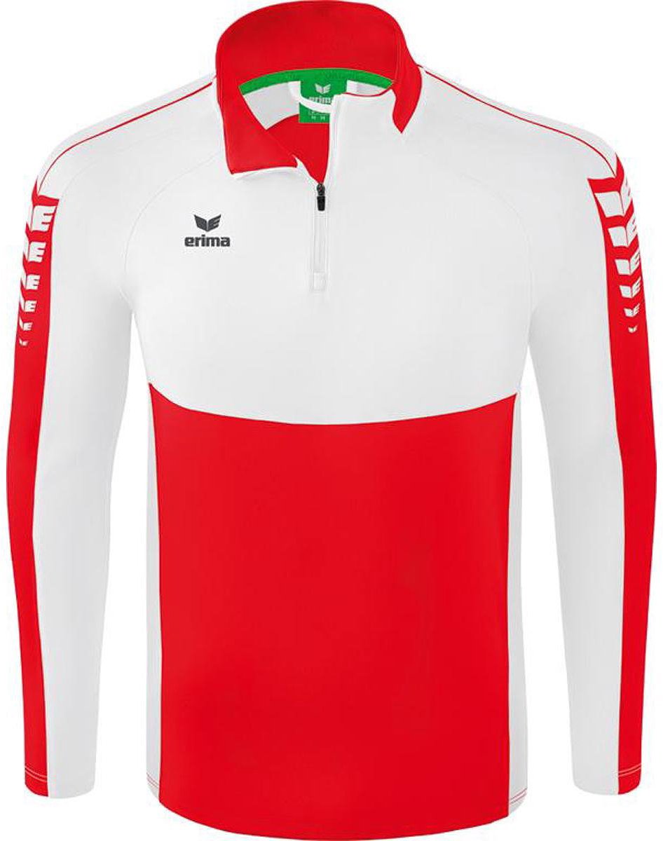 946x1200.jpg Erima Six Wings Trainingstop Kinderen - Rood / Wit | Maat: 164 - Afbeelding 1