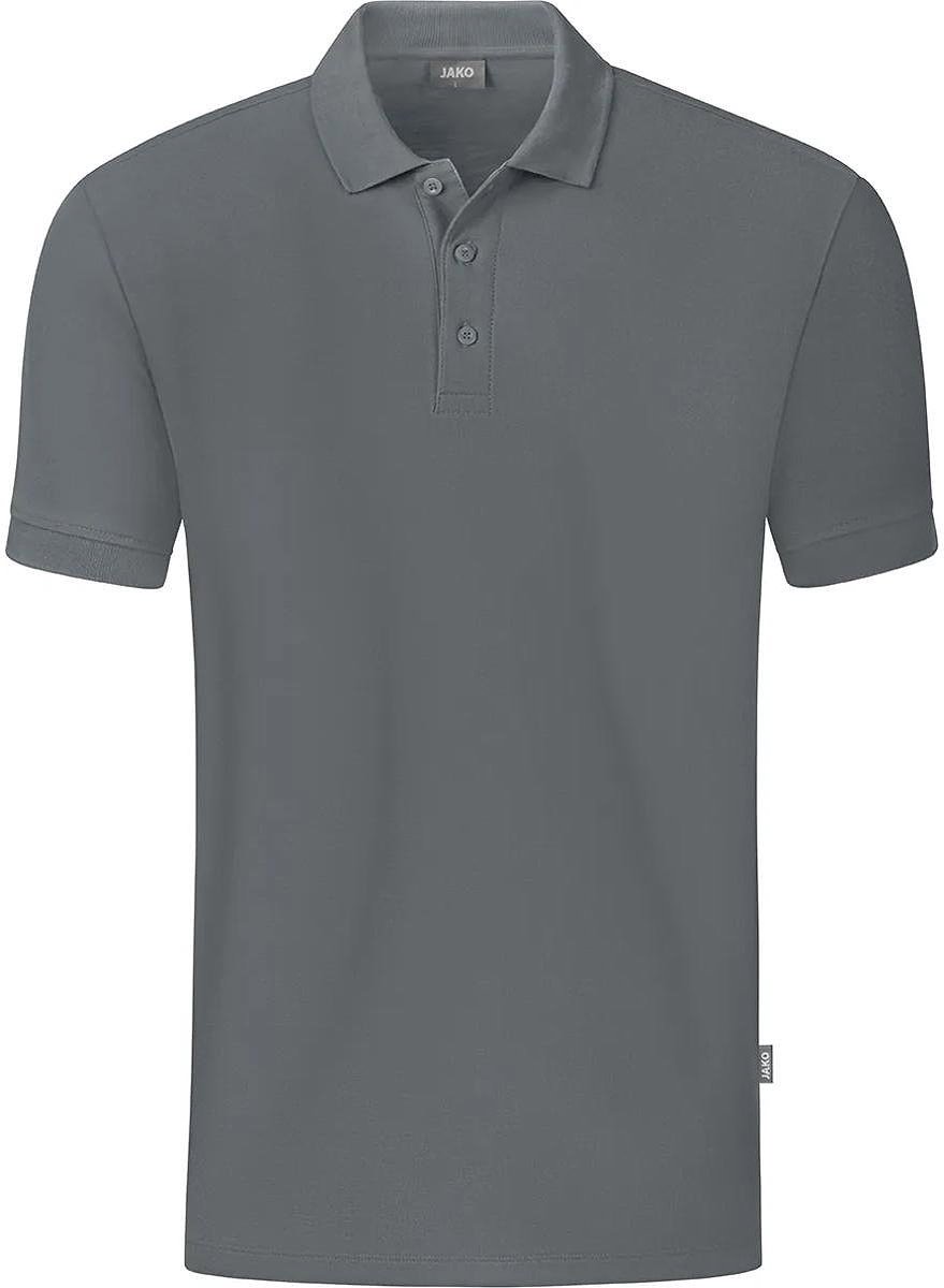 Jako Organic Polo Kinderen - Steengrijs | Maat: 152