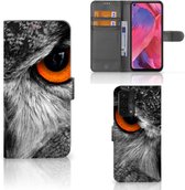 Coque de téléphone OPPO A54 5G | A74 5G | A93 5G Bookcase Hibou