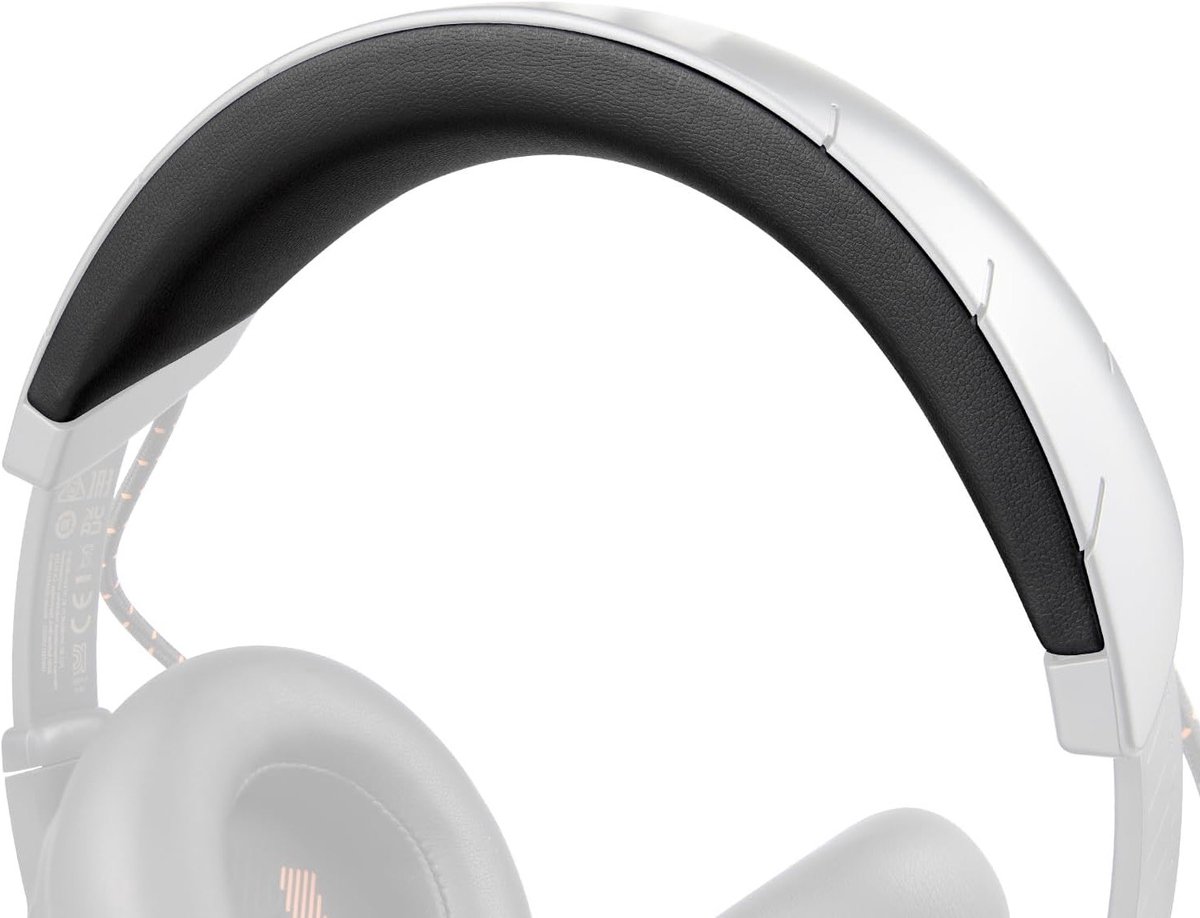 Vervangende Hoofdband en Kussen Kit voor JBL Quantum 600/610/800/810 Hoofdtelefoons, Eenvoudige Installatie - Zwart, Comfortabel en Duurzaam
