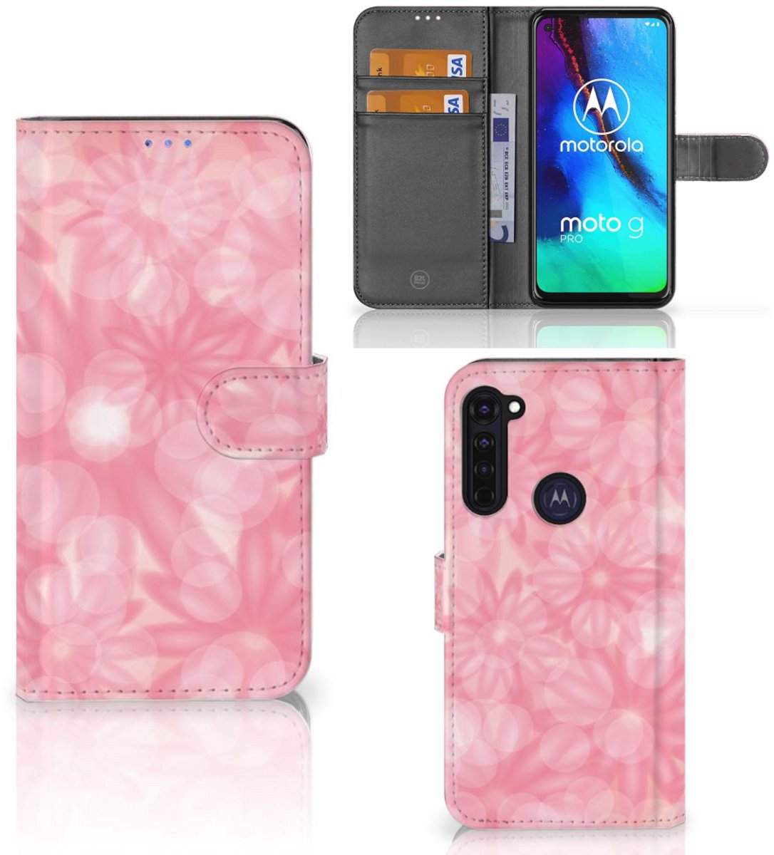 Motorola Moto G Pro Hoesje Spring Flowers