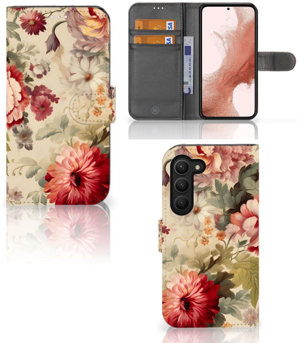 Hoesje voor Samsung Galaxy S23 Bloemen
