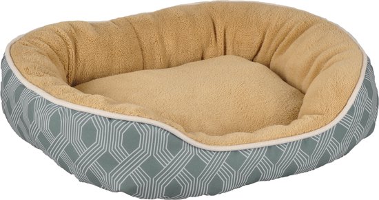 Flamingo Hondenmand Corvara Blauw - Blauw - 52 x 46 x 15 cm