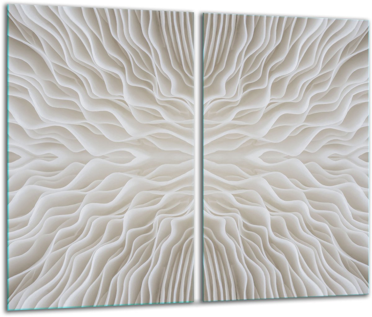 TMK ArtDeko - Snijplank van glas - 30x52 cm - Kleurrijk