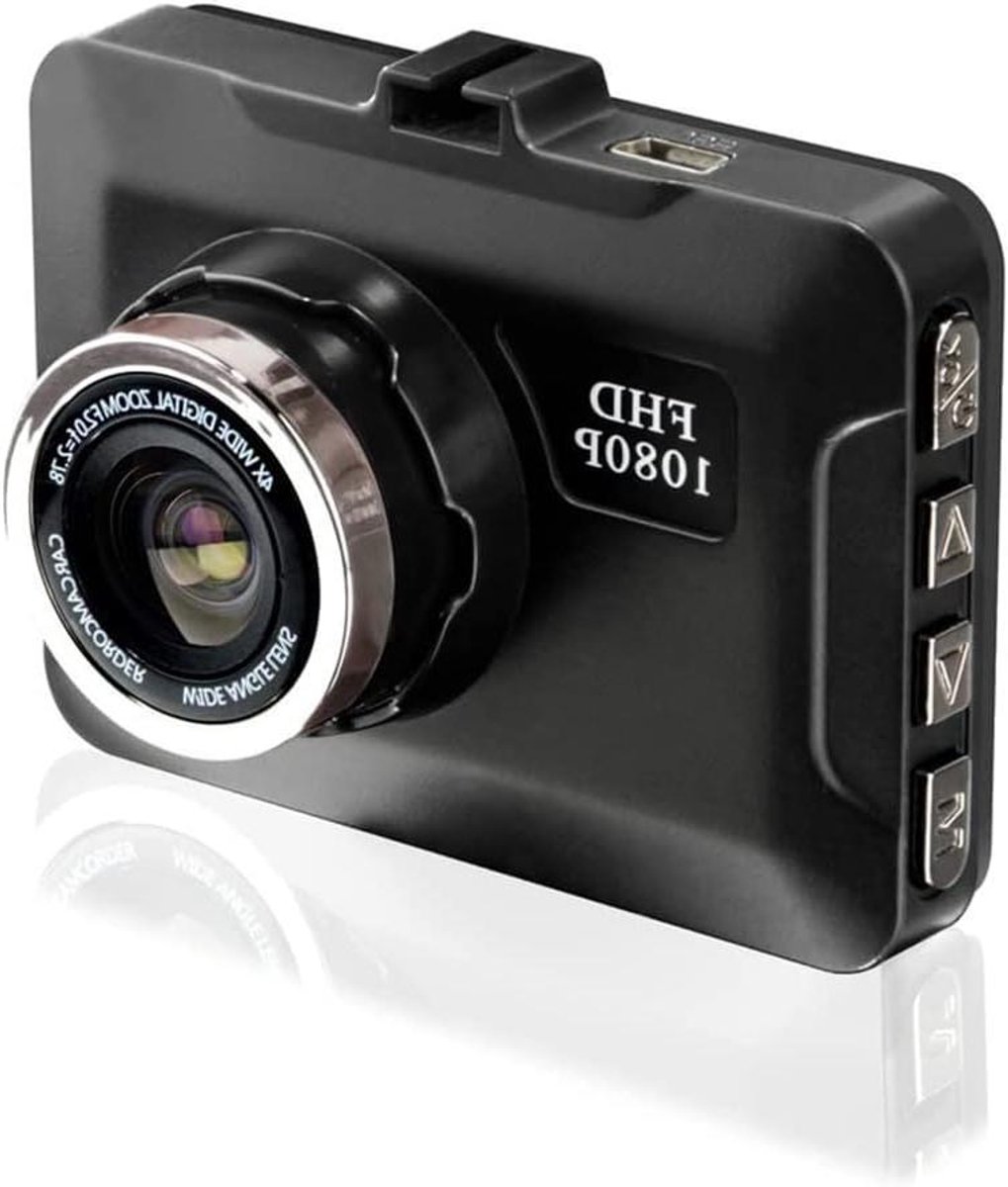 Dash Camera voor Auto's, FHD 720P DVR Auto Dashboard Camera met G-sensor Parking Monitor, Loop Recording, Bewegingsdetectie