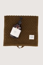 Zusss Set Van Een Gastendoekje En Handzeep 'This Moment Is Gold - Verjaardag - Cadeau - Handzeep - White - 200Ml
