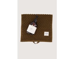 Zusss Set Van Een Gastendoekje En Handzeep 'This Moment Is Gold - Verjaardag - Cadeau - Handzeep - White - 200Ml