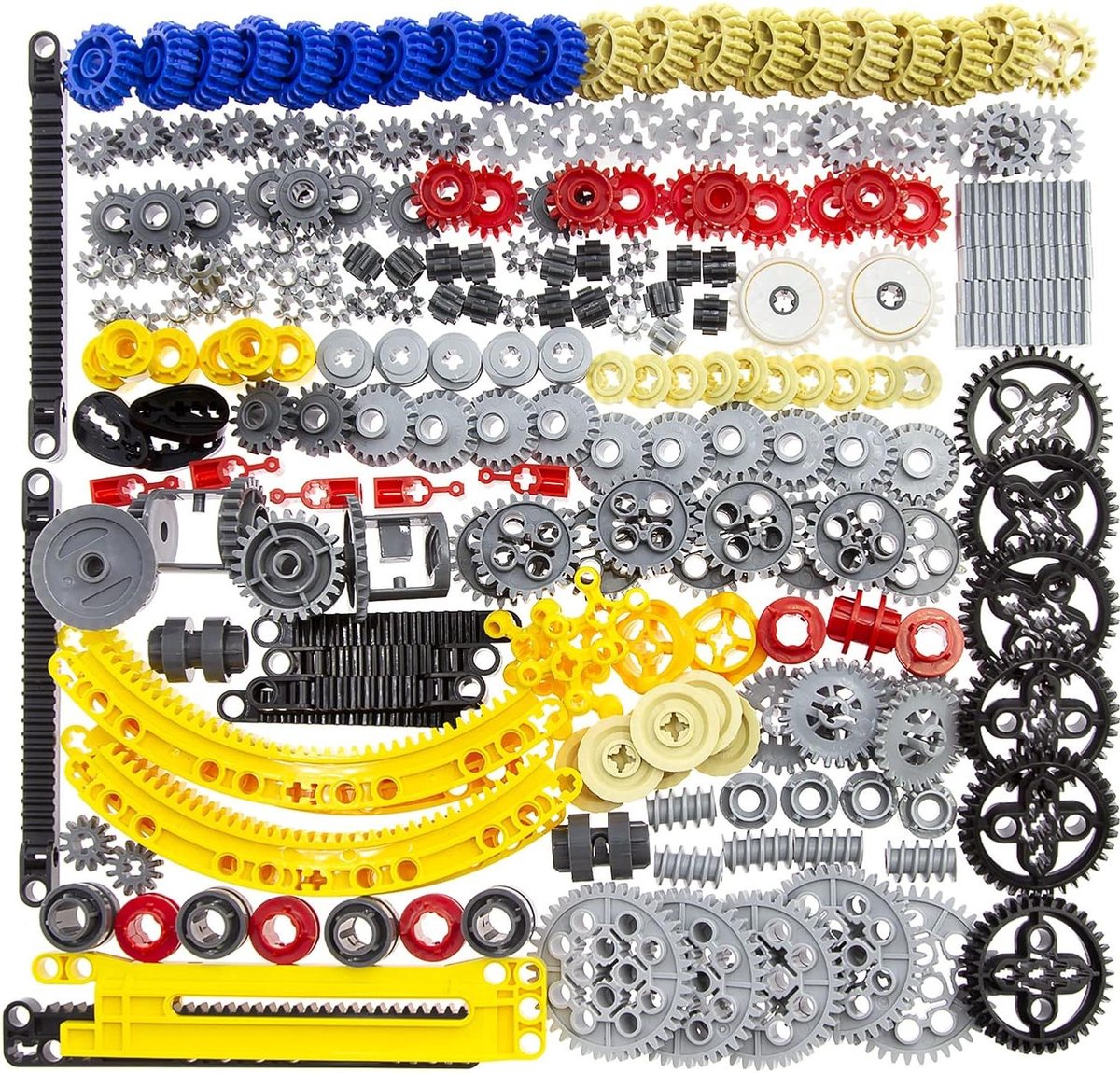 Bouwsteen Onderdelen - Technic Set - Modellen Bouwen - 233 Delige Kit - Klein - Meerdere