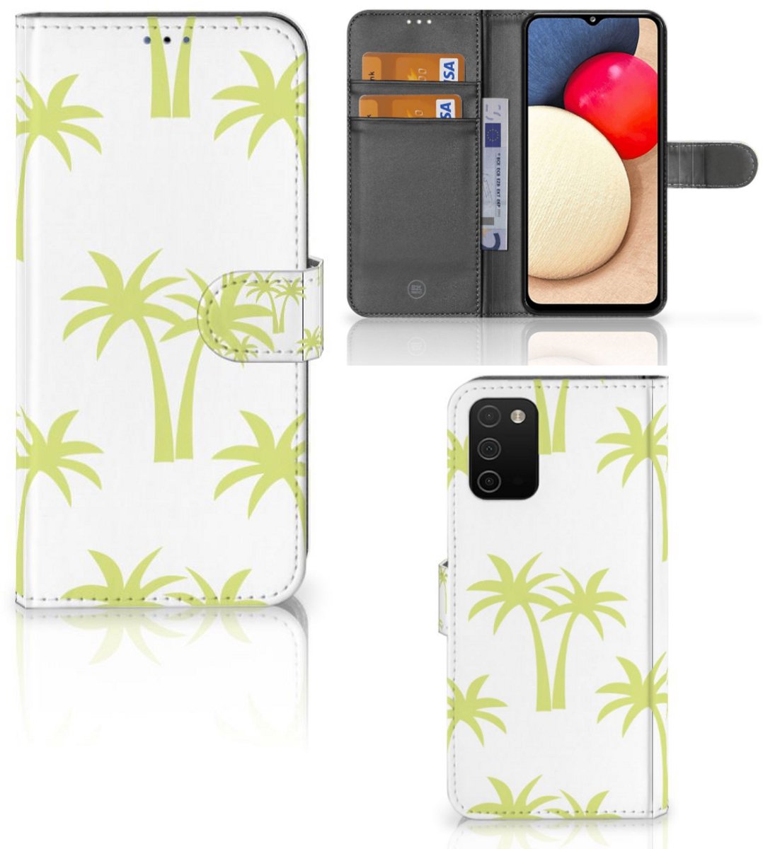 Samsung Galaxy A03s Hoesje Palmtrees