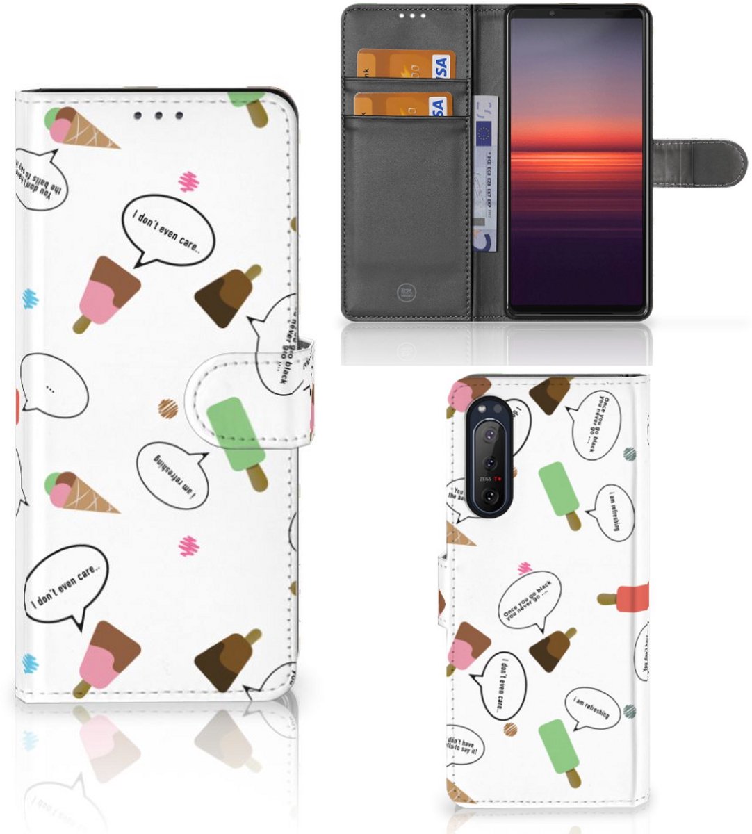 Sony Xperia 5II Book Cover IJsjes