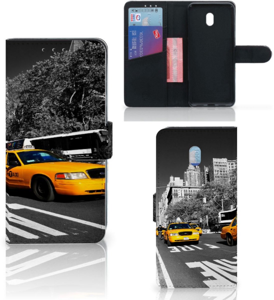 Xiaomi Redmi 8A Flip Cover New York Taxi