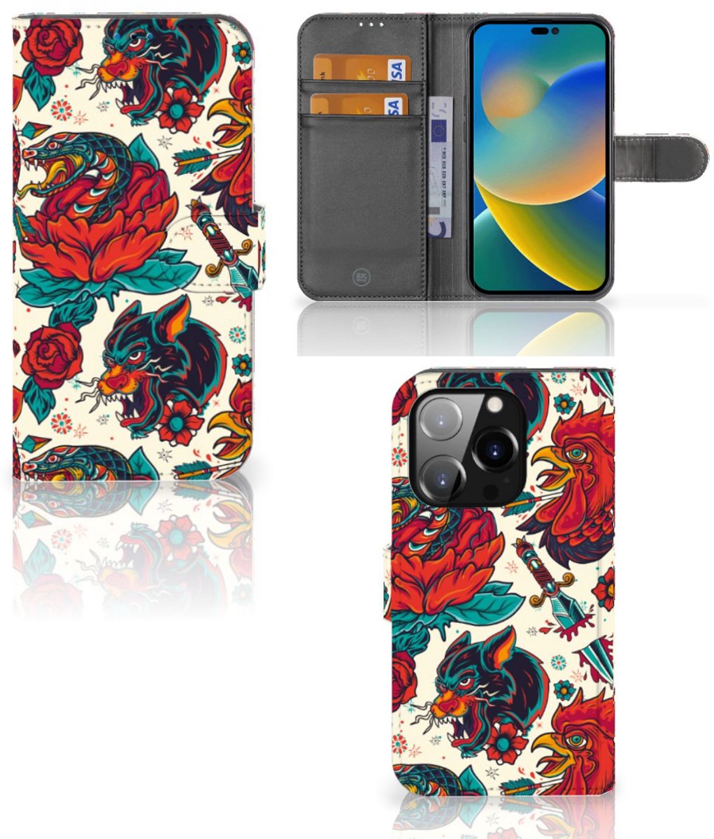 Telefoonhoesje met foto voor iPhone 14 Pro Old Skool