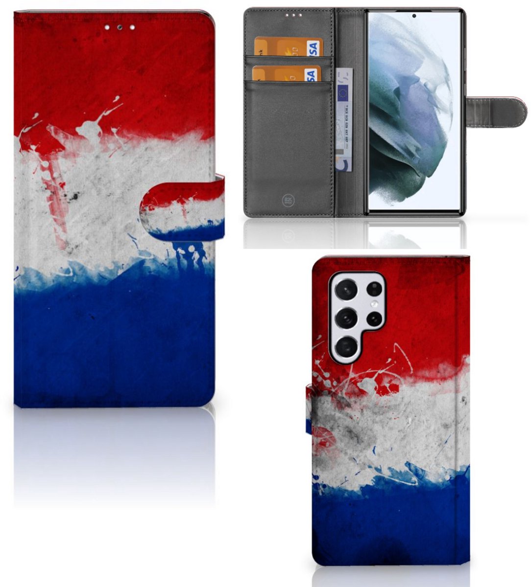 Samsung Galaxy S22 Ultra Bookstyle Case Nederland