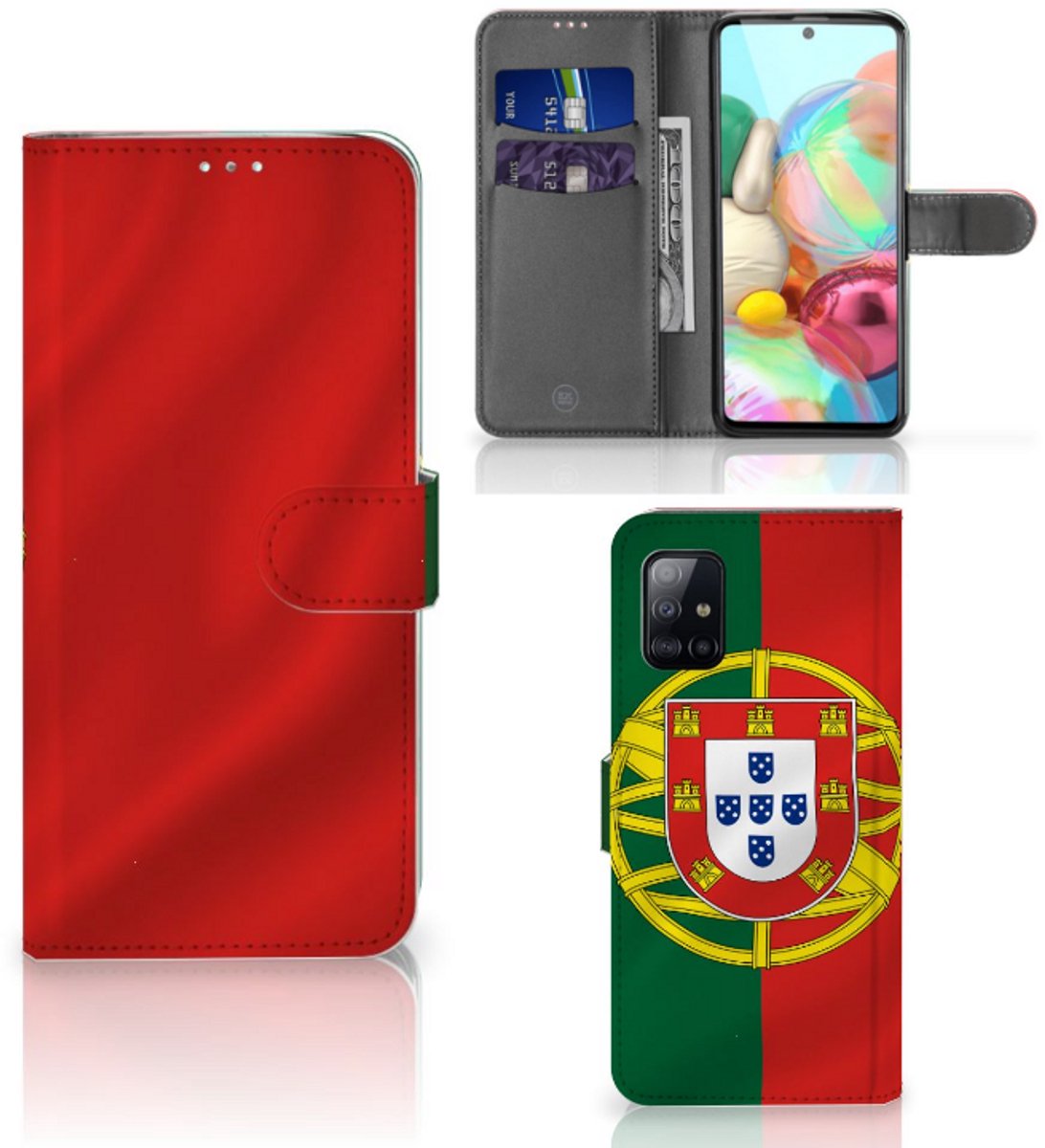Boekhoesje voor Samsung Galaxy A71 Bookstyle Case Portugal
